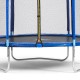 Батут DFC Trampoline Fitness с сеткой 16ft, синий