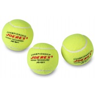 Мяч для большого тенниса JOEREX (3 шт в тубе) тренировочный JO601 Желтый
